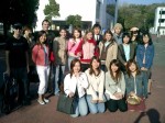 At the end of the day, we have a group shot taken. Shame the sun was right in our eyes! 