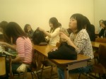 We had to sit a Japanese placement test... these are always a little stressful.