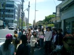 A lot of Meiji Gakuin exchange students meet to go off for a day of Japanese culture!